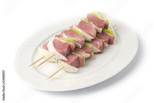 Fototapeta Fleischspieße