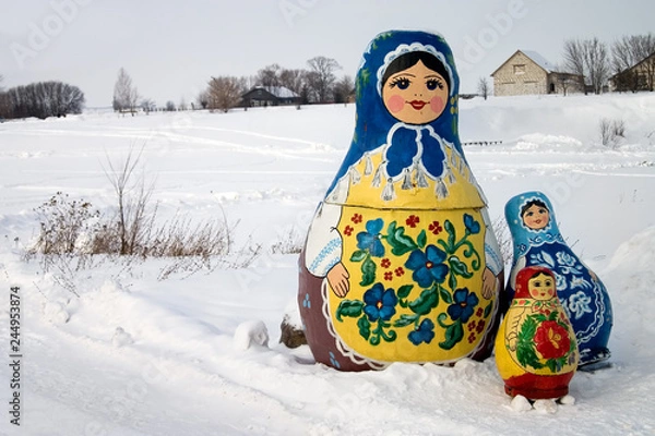 Obraz Winter in russia