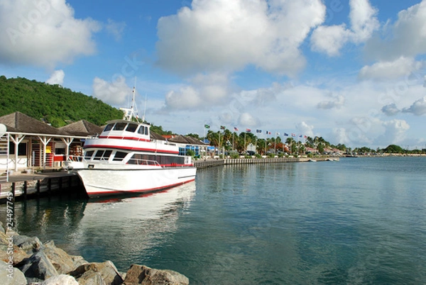 Obraz Ship in Marigot