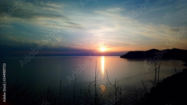 Obraz coucher de soleil