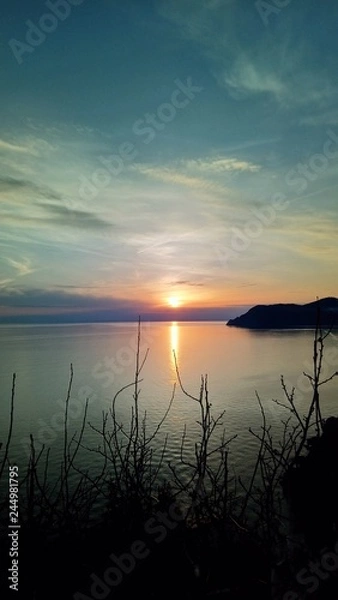 Obraz coucher de soleil