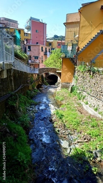 Obraz rivière urbaine