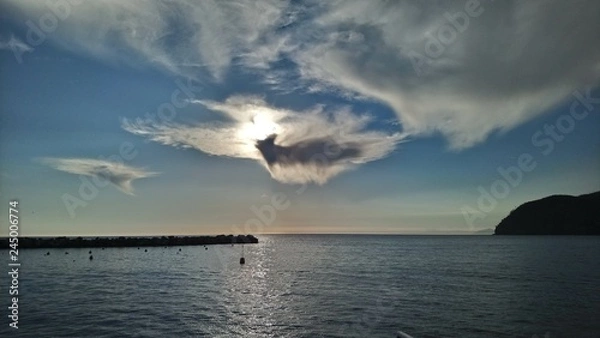 Obraz Soleil et nuage