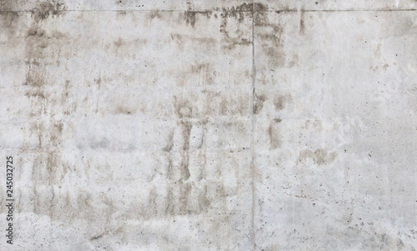 Fototapeta mur en béton brut avec traces d'humidité en surface