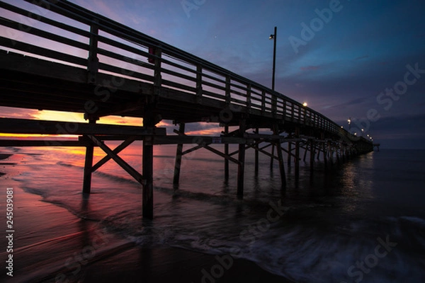 Obraz Pier Sunrise