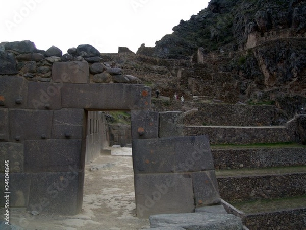 Obraz Perù - Ollantaytambo
