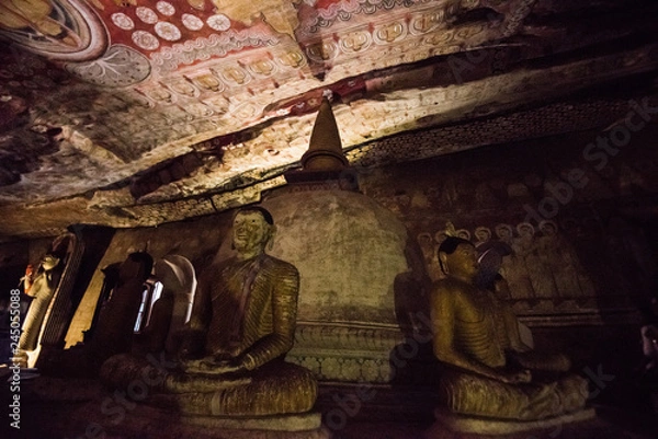Obraz Dambulla cave tempel, Sri Lanka 
