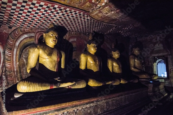 Obraz Dambulla cave tempel, Sri Lanka 