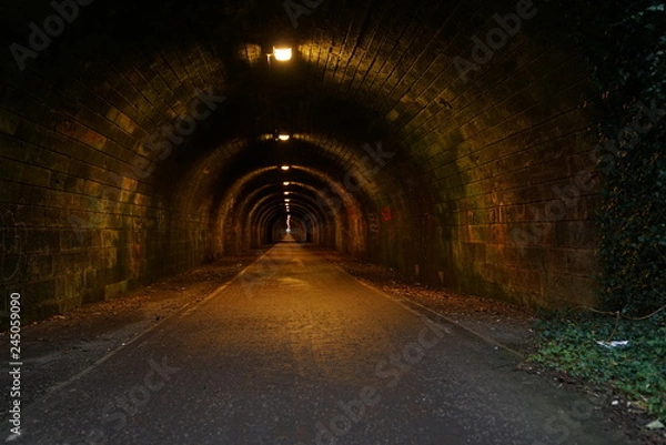 Obraz tunel peatonal