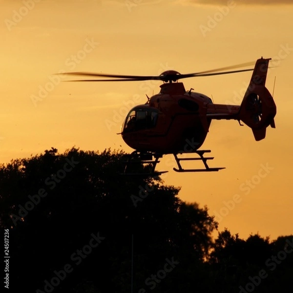 Fototapeta hubschrauber