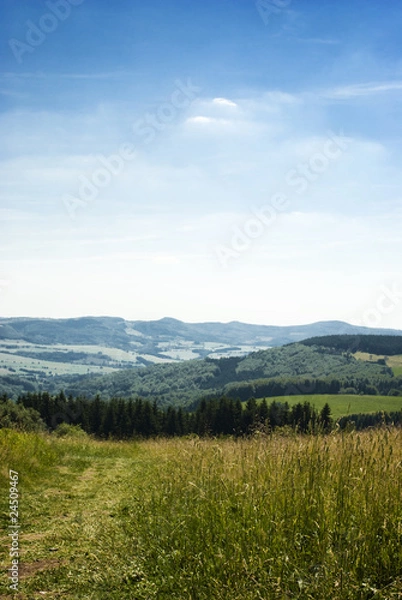 Obraz Rhön (Aussicht Wasserkuppe)