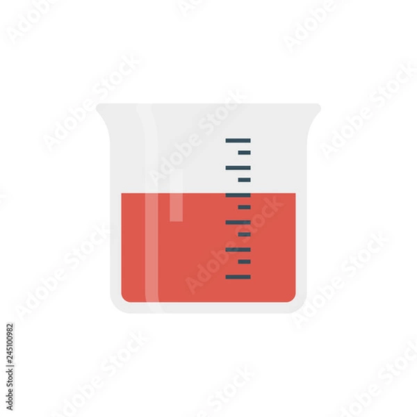 Obraz beaker   lab  science