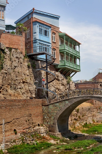 Obraz Инжирное ущелье в центре города Тбилиси. Грузия.