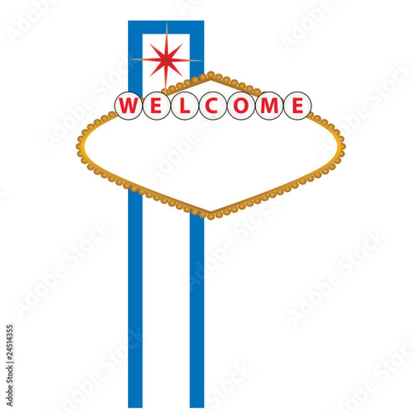 Obraz Pusty znak las vegas