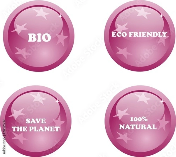 Fototapeta bottons two