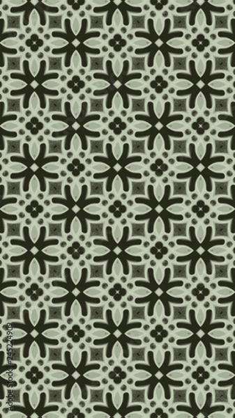 Fototapeta Ornate geometric pattern and abstract colored background