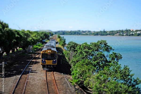 Obraz Train in Quay Street