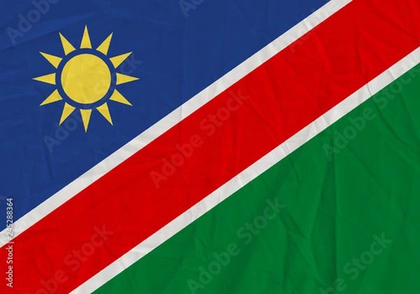 Obraz Namibia grunge flag