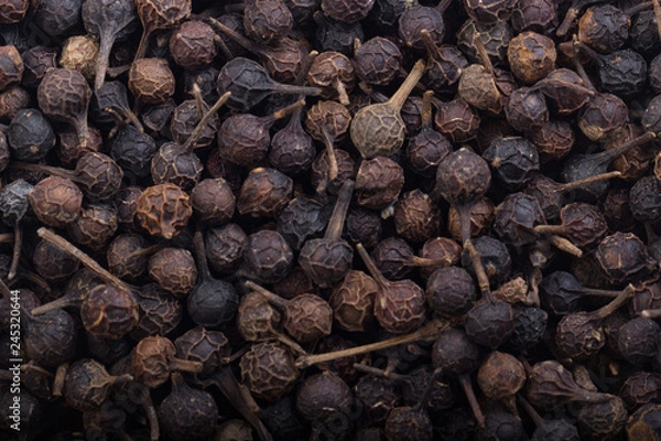 Obraz cubeb tailed pepper background