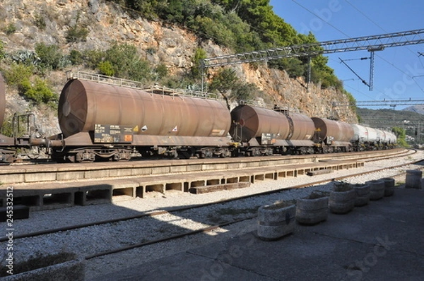 Obraz Montenegro rail cargo 
