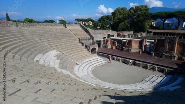 Obraz Amphithéâtre à Pompéi