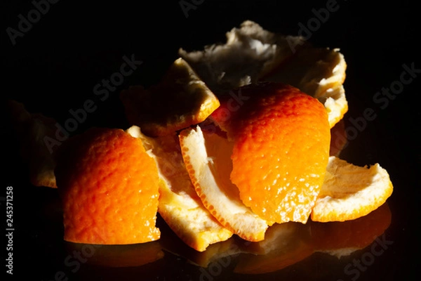 Obraz orange peel no fruit