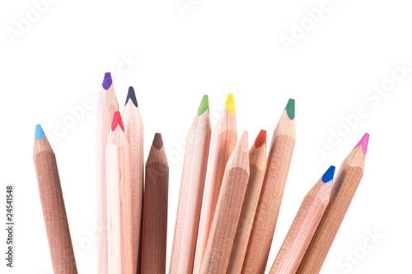 Obraz Bundstifte Freisteller