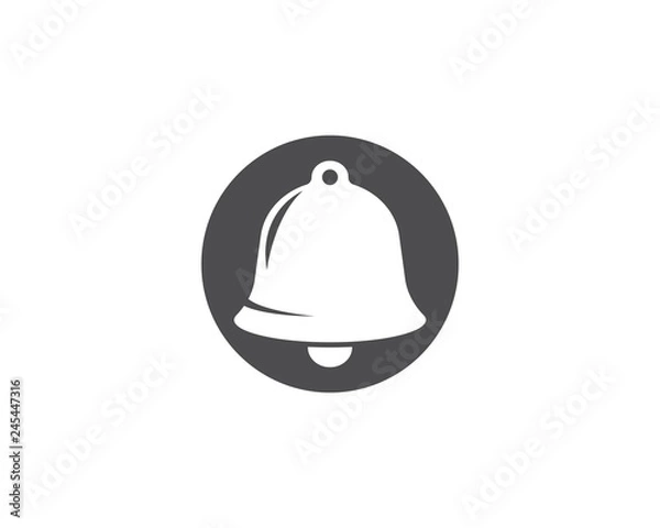 Fototapeta Bell logo vector
