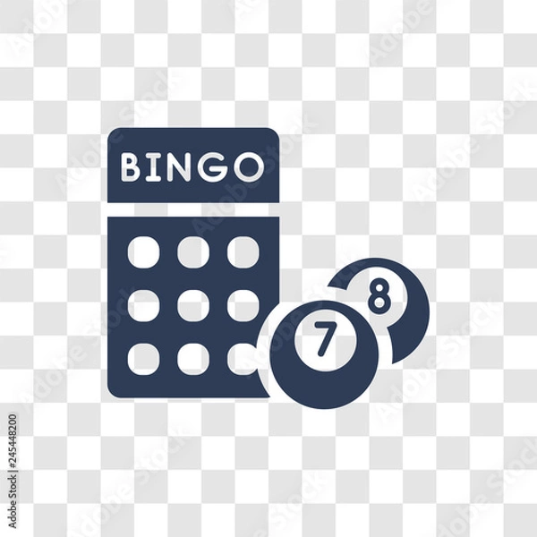 Fototapeta Bingo icon vector