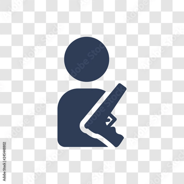 Obraz Shooter icon vector