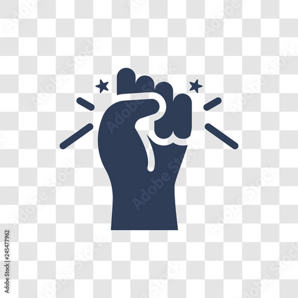 Obraz Strength icon vector