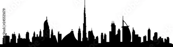 Obraz Dubai Skyline Cityscape