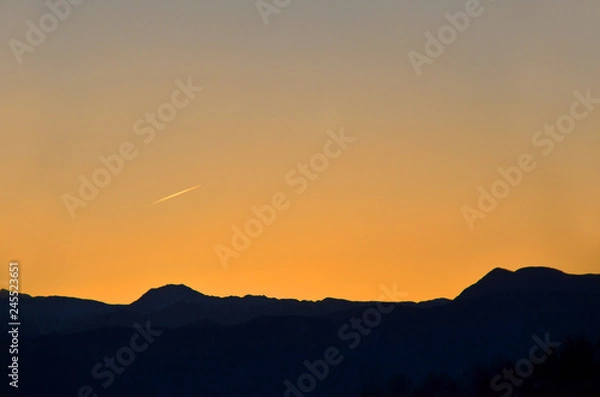 Fototapeta もうすぐ夜明け　背景