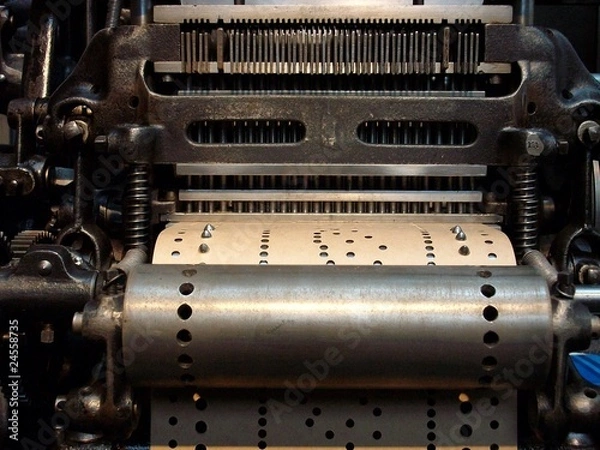 Obraz Lochstreifen - Steuerung