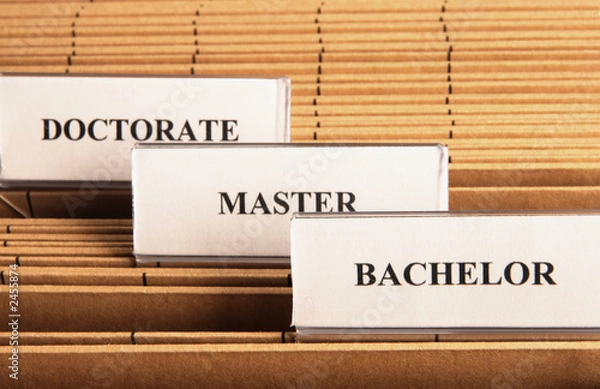 Fototapeta university degrees