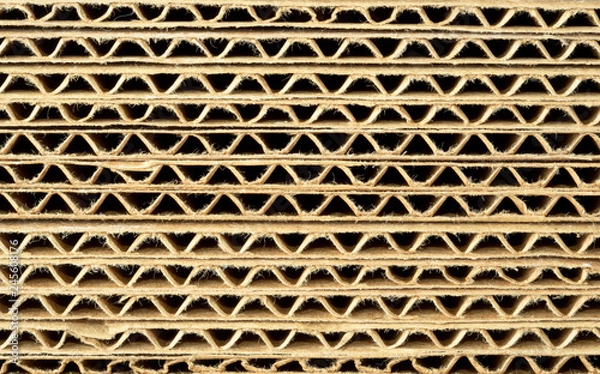 Obraz corrugated cardboard sheets