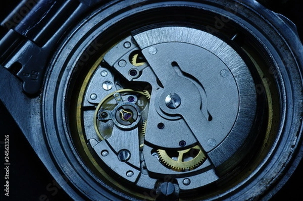 Obraz 時計のムーブメント