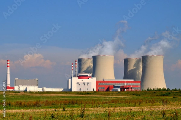 Obraz nuclear electric power station