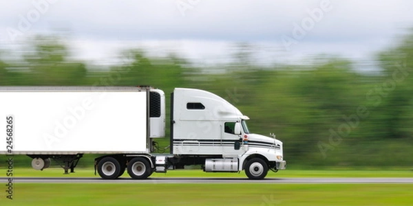 Obraz Transport routier.