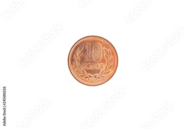 Obraz 10円玉・円