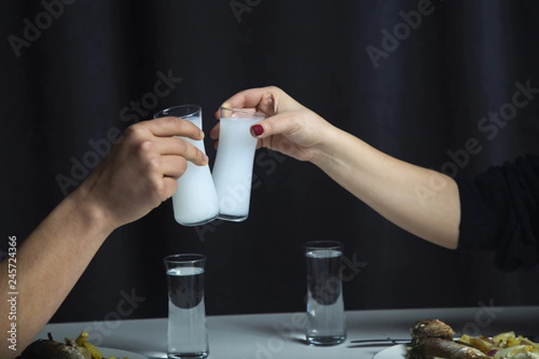 Obraz Turkish Raki with friends