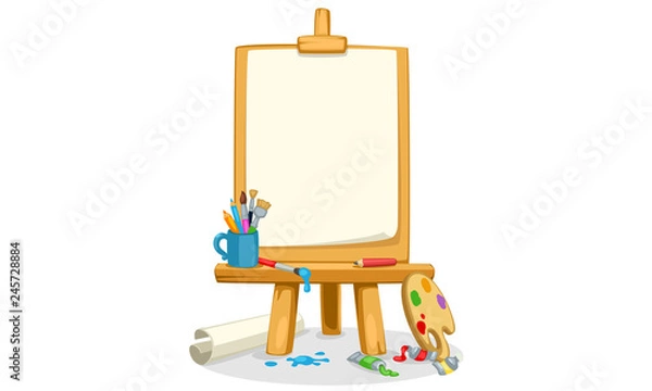 Obraz Sztaluga artystyczna