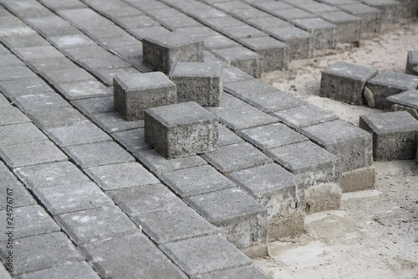 Obraz Travaux pavés