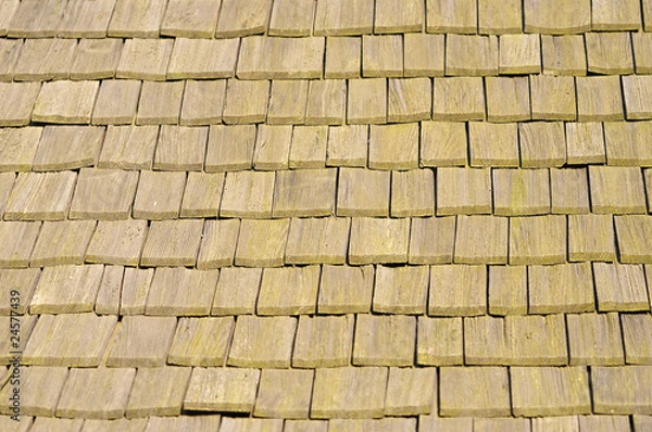 Fototapeta Dachschindeln