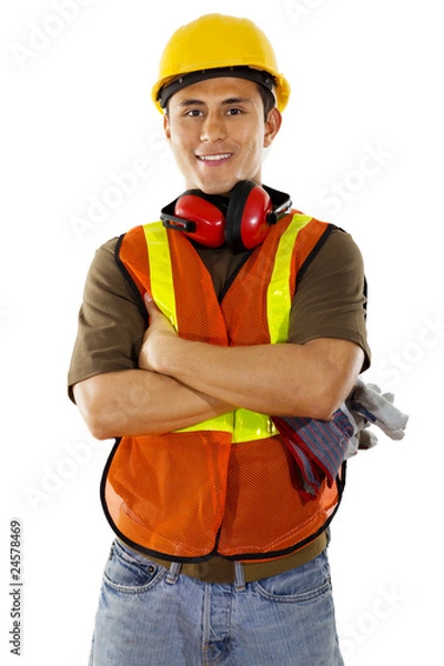 Obraz Construction worker