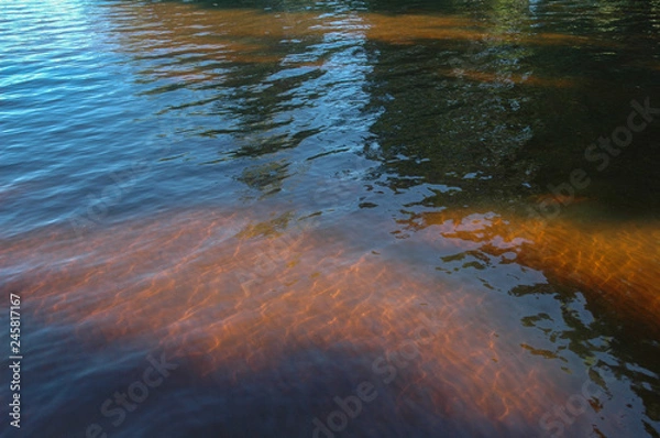 Obraz Lake with sand reflections 3