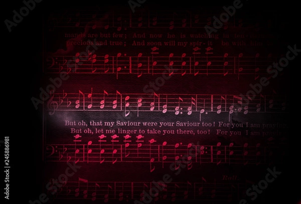 Fototapeta abstract background with numbers