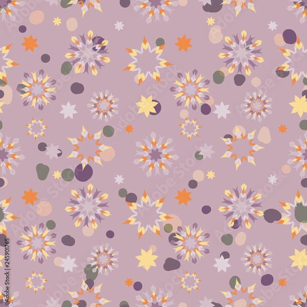 Fototapeta Abstract seamless background of abstract patterns