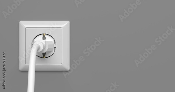 Fototapeta Power Plug