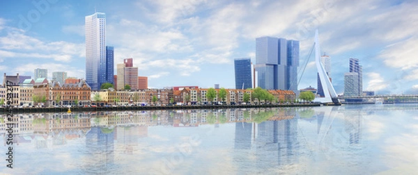 Obraz Panorama z Rotterdamu